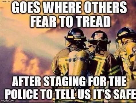 The Forever War Between Cops and Firefighters .